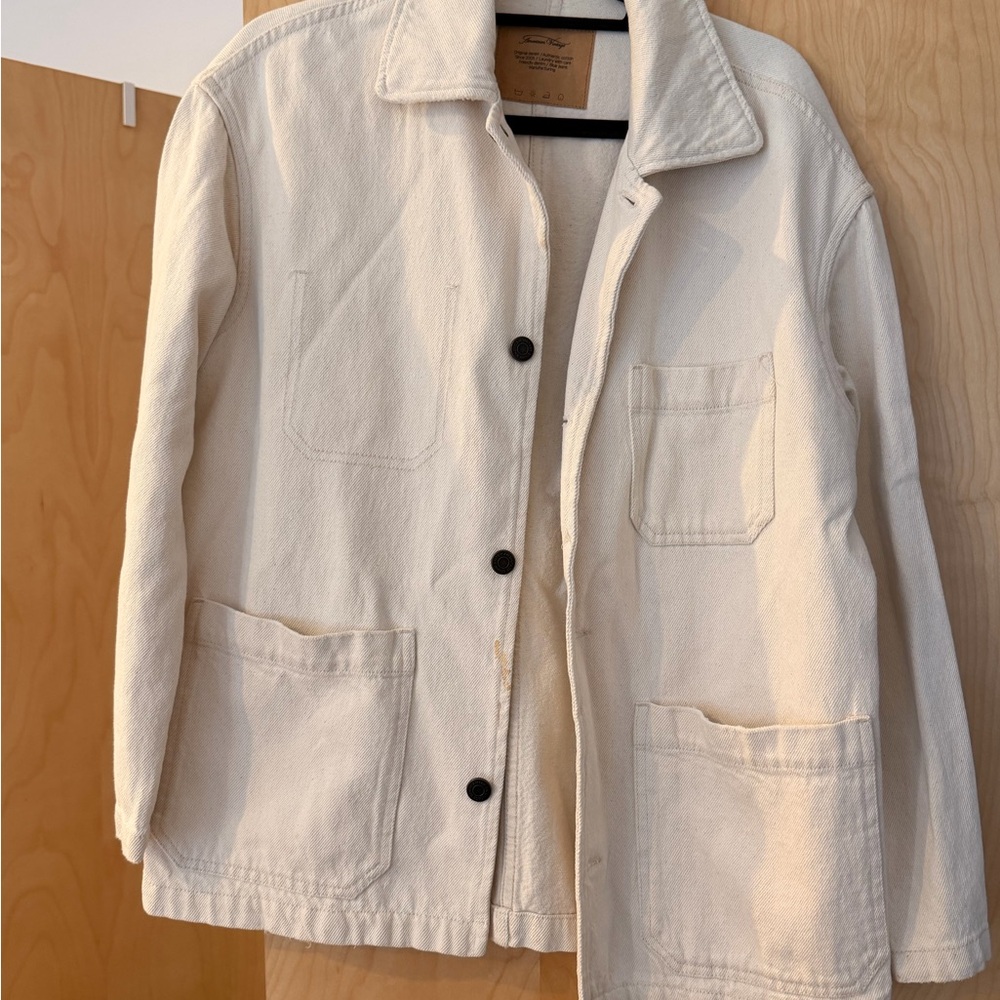 American Vintage Off-White Denim Jacket